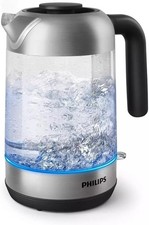 Philips HD9339/80 Glas-Wasserkocher 1,7 L | 2200 W | Blaues Licht | Neu