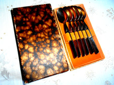 6 KAFFEELÖFFEL "S" STEMPEL