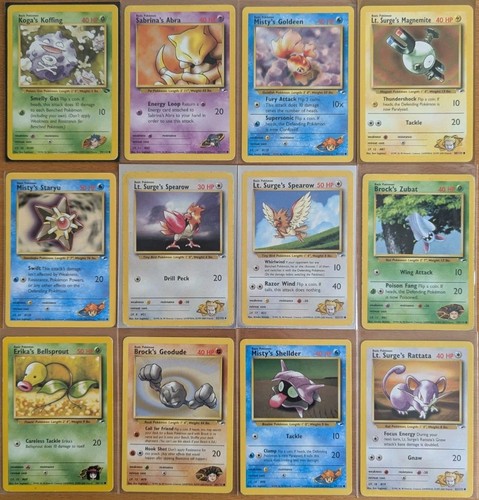 Vintage pokemon karten - 12,