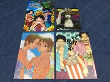 ONE PIECE Doujinshi Lot of 4 Luffy Ace Sabo Lovely Plasce alterna Anime Goods