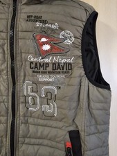 Camp David Herren Weste GR. M