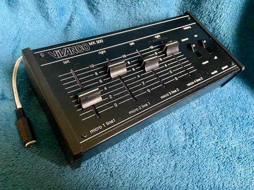 Vivanco mx300 audio - mx300, mixer