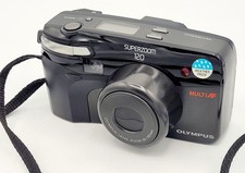 Kompaktkamera Analog Olympus Multi AF Superzoom 120 weather proof Mit Anleitung 