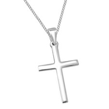 Kreuz anhänger halskette 925 - kreuz,