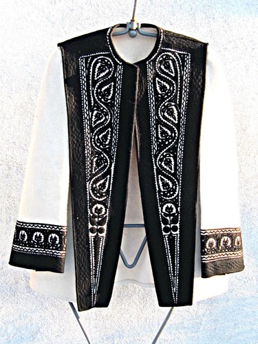 Ungarische filzjacke wolljacke - ungarische,