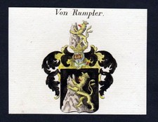 1820 - Rumpler Wappen Adel