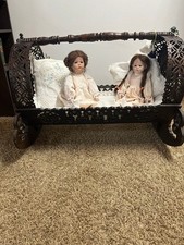 alte KINDERWIEGE Puppenwiege