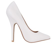 WEISSE HIGH HEEL SCHUHE PUMPS