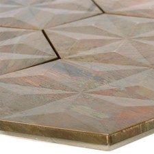 Metall Kupfer Mosaikfliese