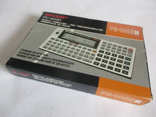 Sharp 1403h - 1403h, ram