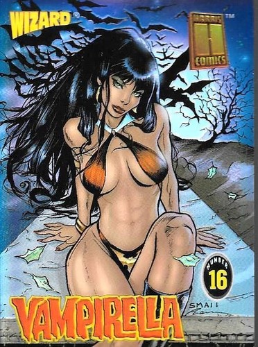 Wizard promo trading card - wizard,
