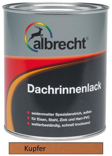 Albrecht dachrinnenlack kupfer - dachrinnenlack,