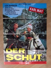 Filmposter * Kinoplakat * A1 * Karl May - Der Schut * WA 1977 * Lex Barker