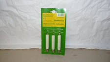 Hellum; 3 Ersatzkerzen für Lichterketten mit 30 Lampen; 8 Volt 3 Watt (T51)