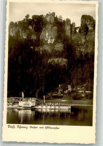 O8351 bastei raddampfer - o8351,