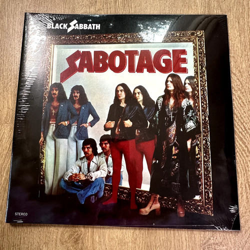 Black sabbath sabotage 180 - black,
