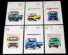 6x MERCEDES LKW MB100 1117 208