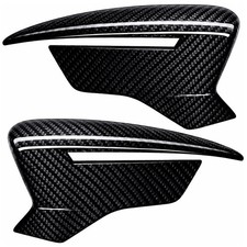 Abs carbon look mirror caps - carbon,