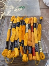 Stickgarn  6 fähig 100% BW