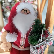 Weihnachtsmann deko figur - weihnachtsmann,