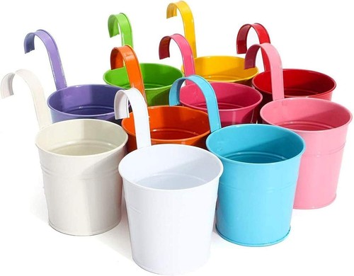 10er farben hängetopf - 10er,