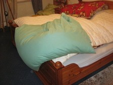 TÜRKIS GRÜNES BALLONBETT