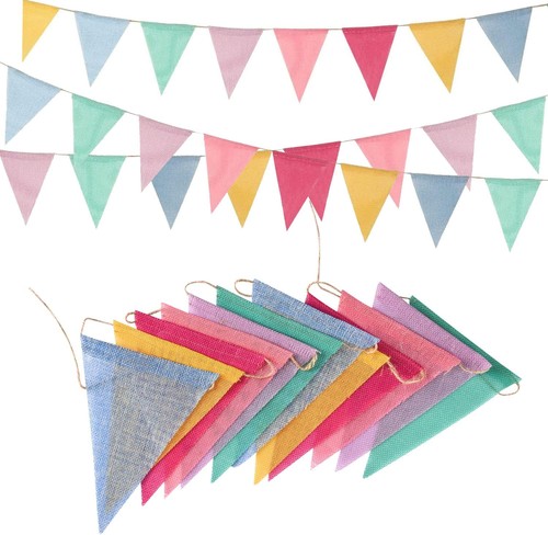 Wimpelkette 16m pastell - 16m, 48