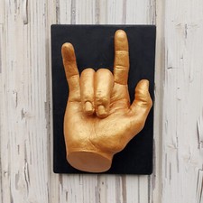 Rock roll wandrelief - roll,