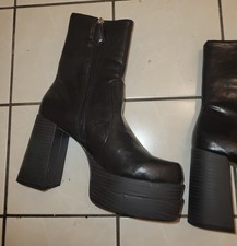 Mega Plateau Stiefeletten  Gr 40/41 Wie 1970er!