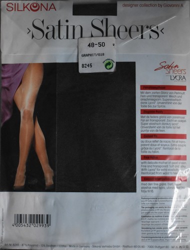 Silkona satin sheers - satin,
