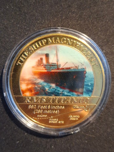 Gedenk medaille rms - medaille, titanic