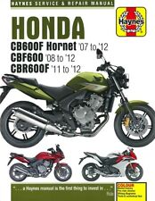 Haynes Handbuch: Honda CB600F Hornet,CBF600,CBR600F Reparaturanleitung/Reparatur