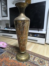 Vase aus kupfer - aus, kupfer.