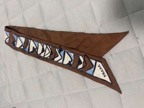 Prada seide 100 schal - prada, 100%