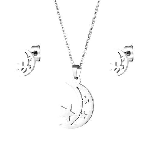 Kette und ohrringe set - und,