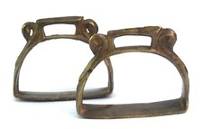 Paar Vintage Messing