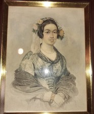 Portrait biedermeier - portrait,