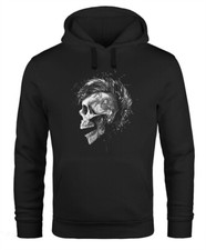 Hoodie Herren Punk Mohawk