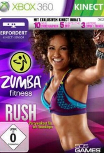 Xbox 360 zumba fitness rush - 360,