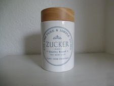 Zuckerdose Keramik Weiß