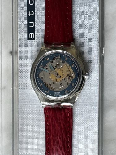 Swatch red ahead - swatch, ahead“