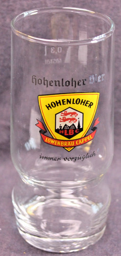 Seltenes vintage bierglas - vintage,
