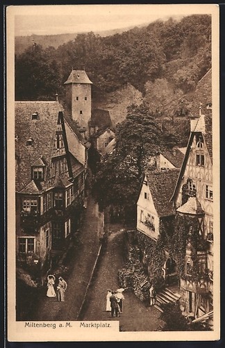 Miltenberg marktplatz - a., m.,