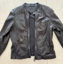 Marc polo lederjacke schwarz - o,