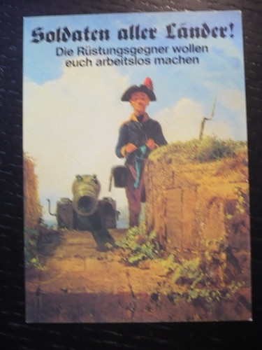 Kunstpostkarte klaus staeck - kunstpostkarte,