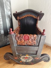 Antike Puppenwiege Shabby
