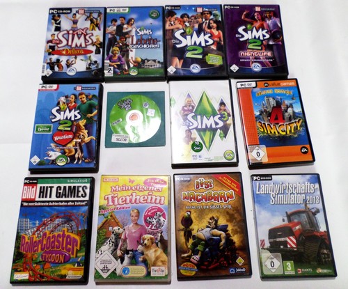 Sims spielsammlung pc - 1,2,3+,