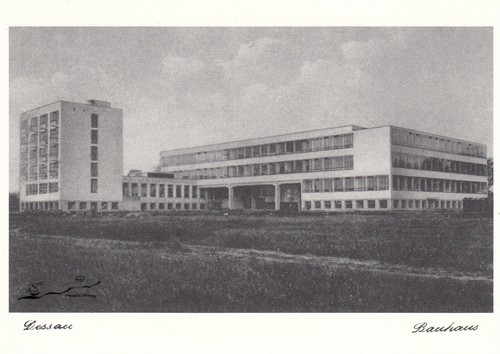 Kunstkarte bauhaus dessau - kunstkarte:,