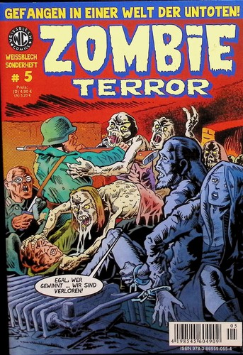Zombie terror weissblech - zombie,