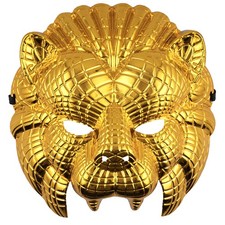 Lion Maske goldener Löwe